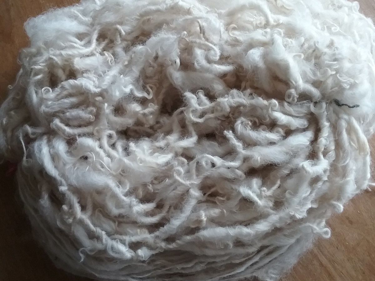 Spinning: Lincoln Longwool