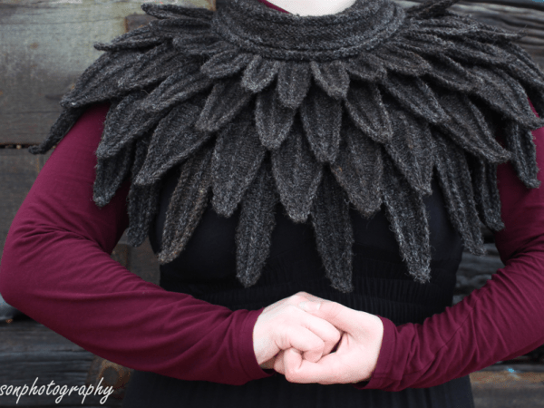 Black Welsh Mountain: Alice Starmore’s Raven&nbsp;Collar