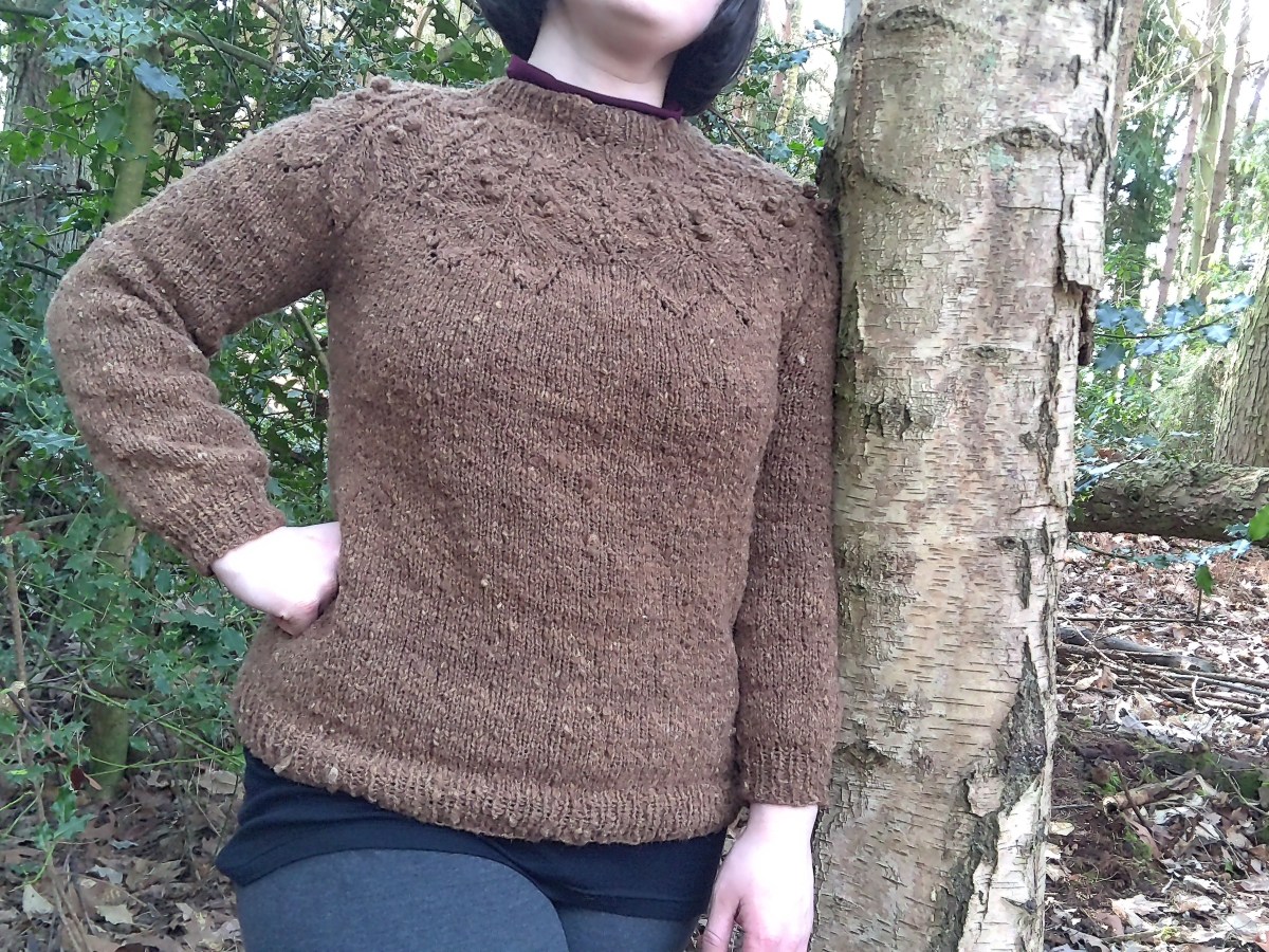 Castlemilk Moorit: Falling Leaves&nbsp;Sweater