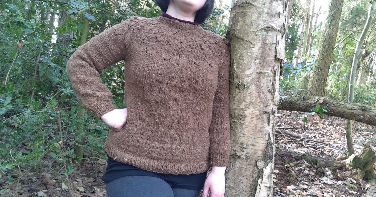 Castlemilk Moorit: Falling Leaves&nbsp;Sweater
